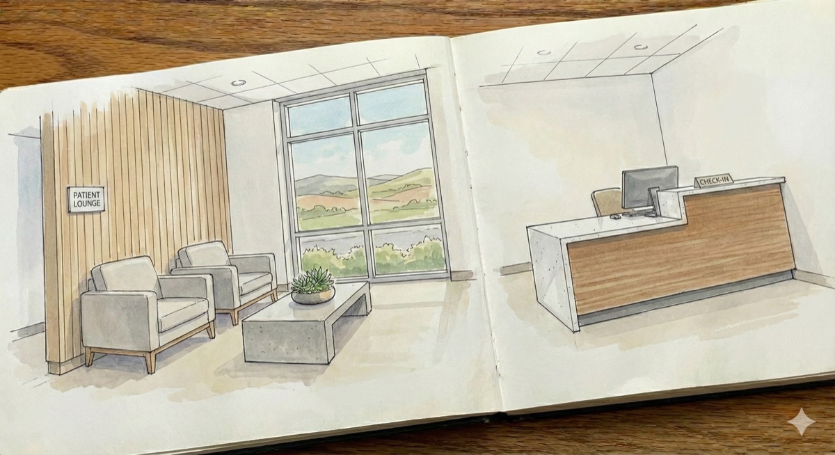 Interiors illustration