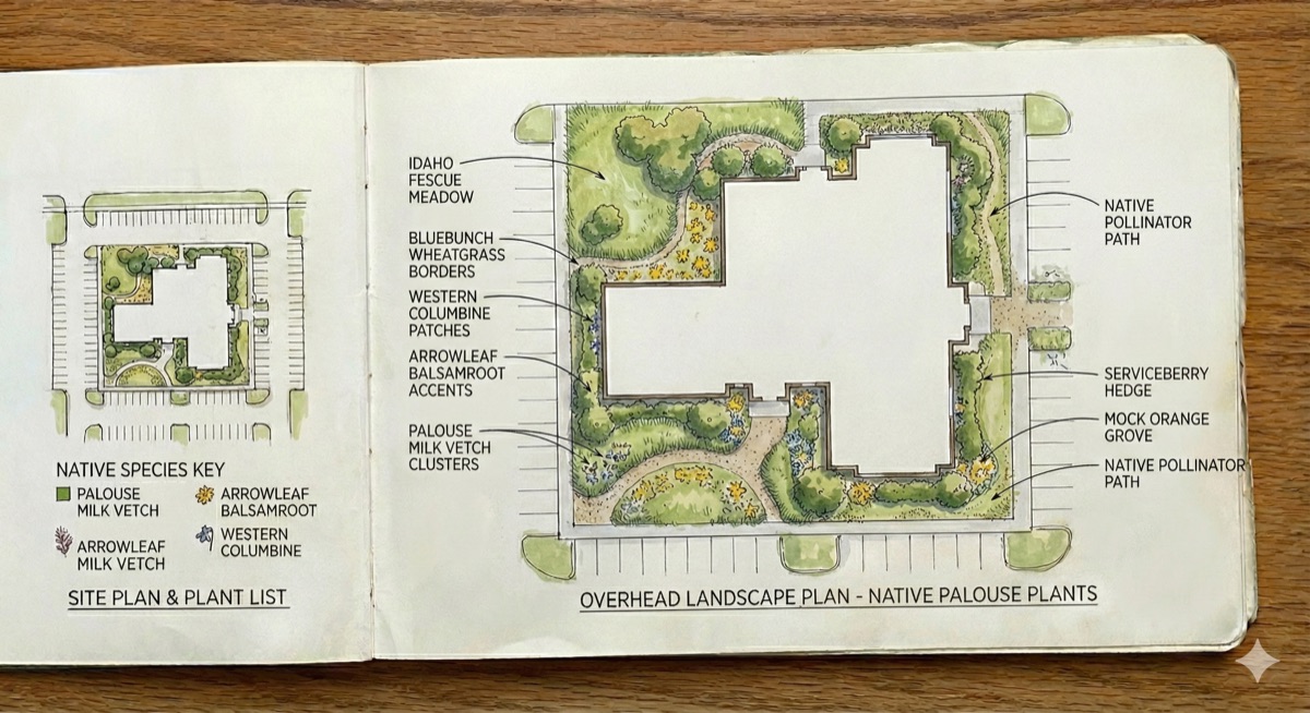 The Land illustration